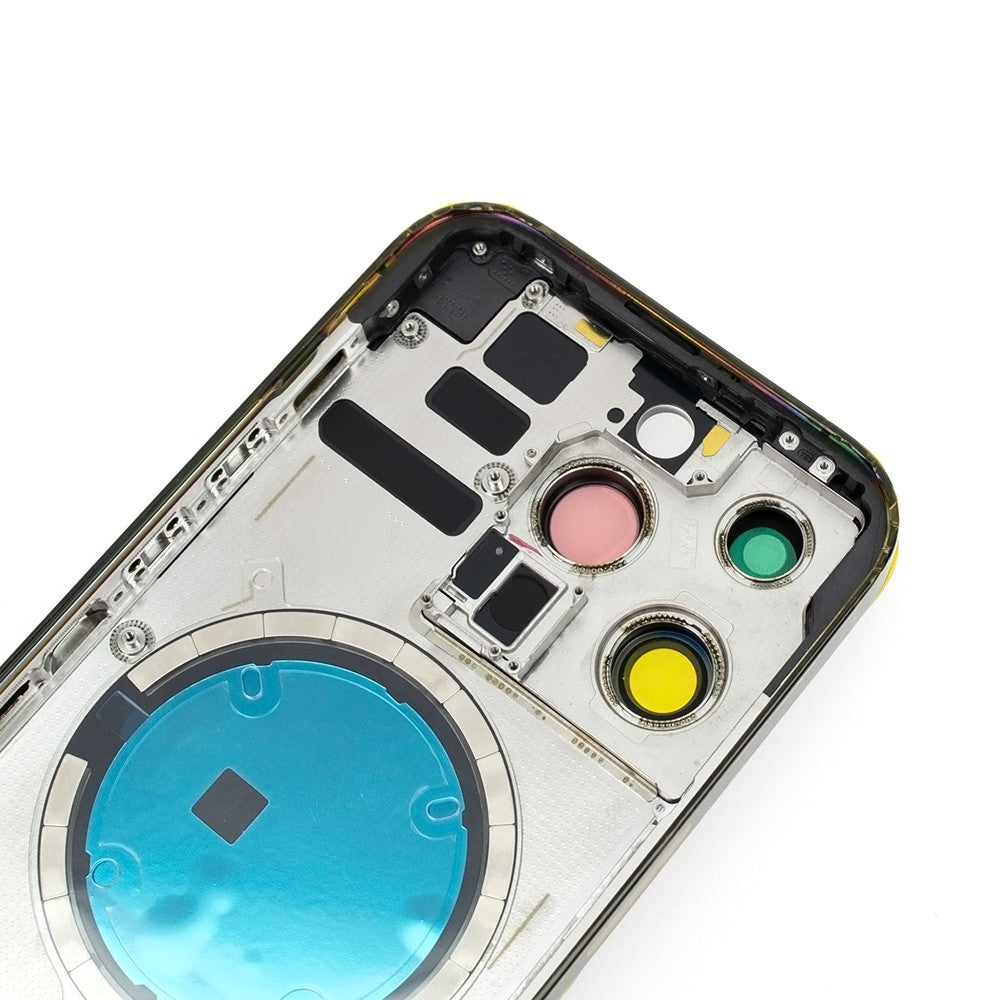 Rear Housing for iPhone 14 Pro (NO LOGO)-Space Black Rear Housing for iPhone 14 Pro (NO LOGO)-Space Black